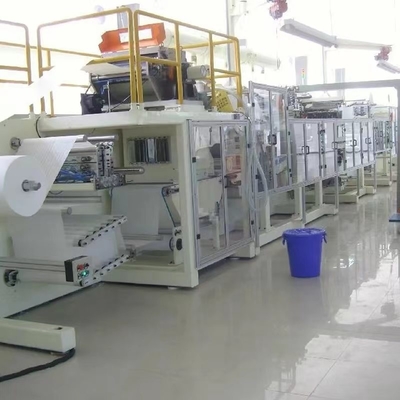High Speed Full Automatic Adult Diaper Making Machine Production Line
