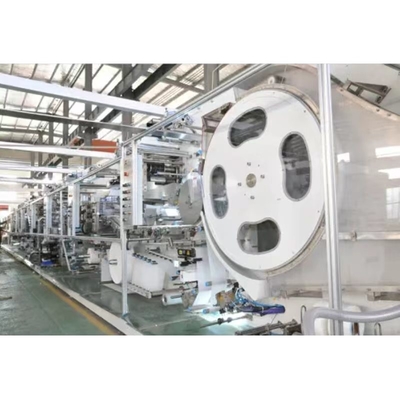 Napkin Sanitary Pads Making Machine Full Servo Sanitary Napkin Pad Production Line