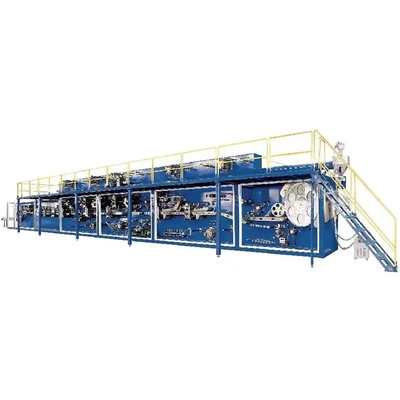 Automatic Baby Diaper Manufacturing Machine With Full Servo Auto Controlling System
