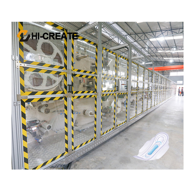 Semi Automatic Sanitary Pad Making Machine