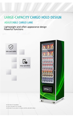 Large capacity automatic drink cup noodle vending machines automatic soda combo vending machines snacks drinks