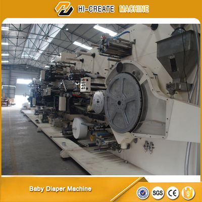 Half Automatical Diaper Production Line PLC Controlled