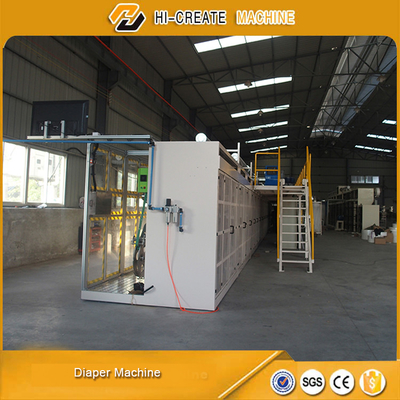 Ultrasonic Napkin Sanitary Pad Making Machine PLC Control