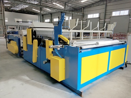 PLC Small Toilet Paper Making Machine 100m/Min