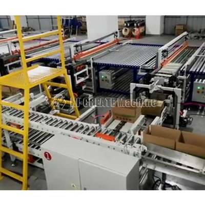 Exterior Wall Brick Tiles Packing Machine Automatic Single Station