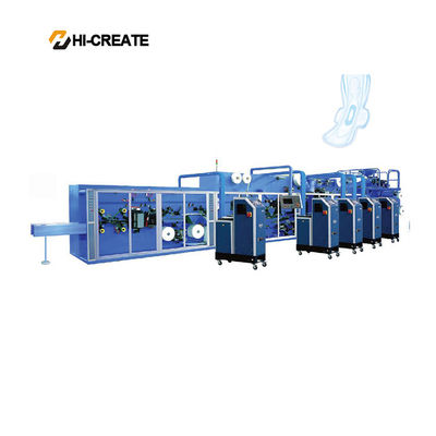 HI-CREATE Fully Servo Ladies Sanitary Napkin Machine