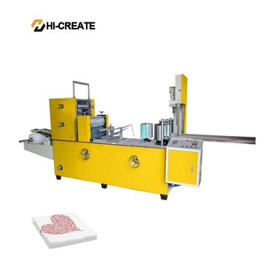 Embossed Napkin Making Machine Tissue Paper Processing Machinery