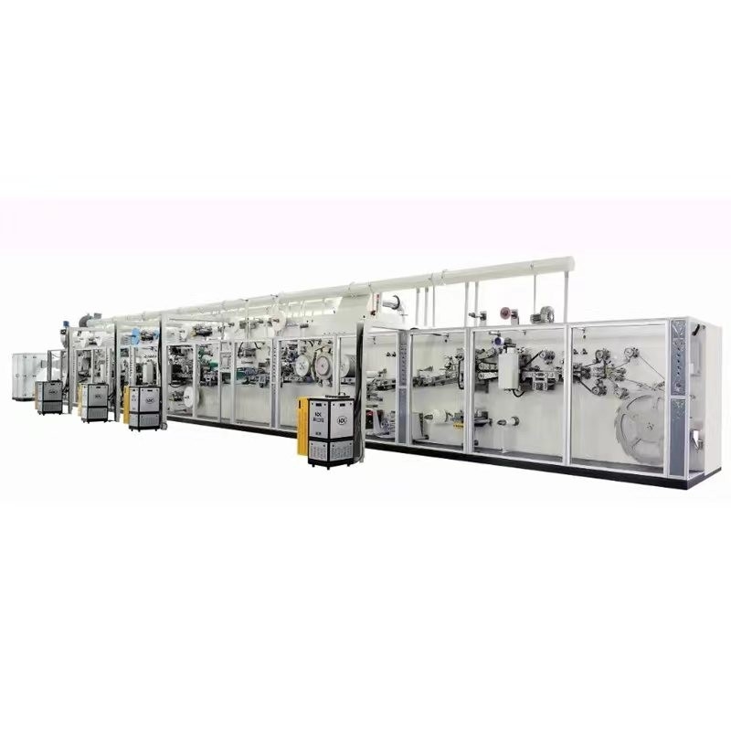High Speed Full Automatic Adult Diaper Making Machine Production Line