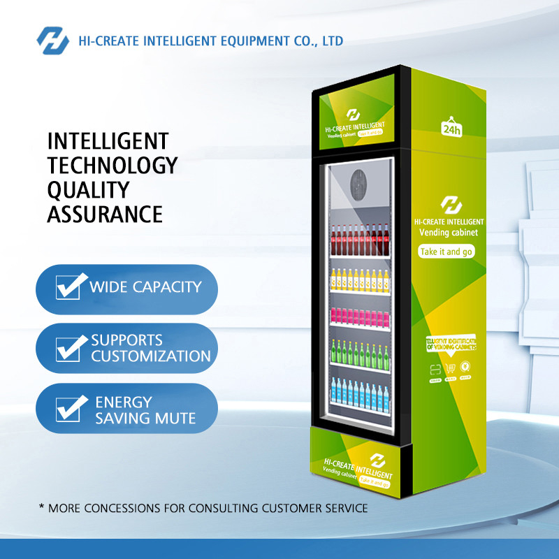 Popular combination of small snacks drinks vending machine