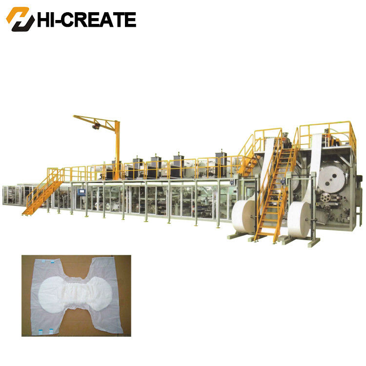 CE ISO 380kw Pass 98% Adult Diaper Machine