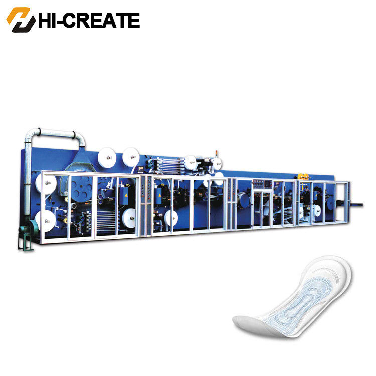 CE 400pcs/Min Semi Servo Sanitary Napkin Machine