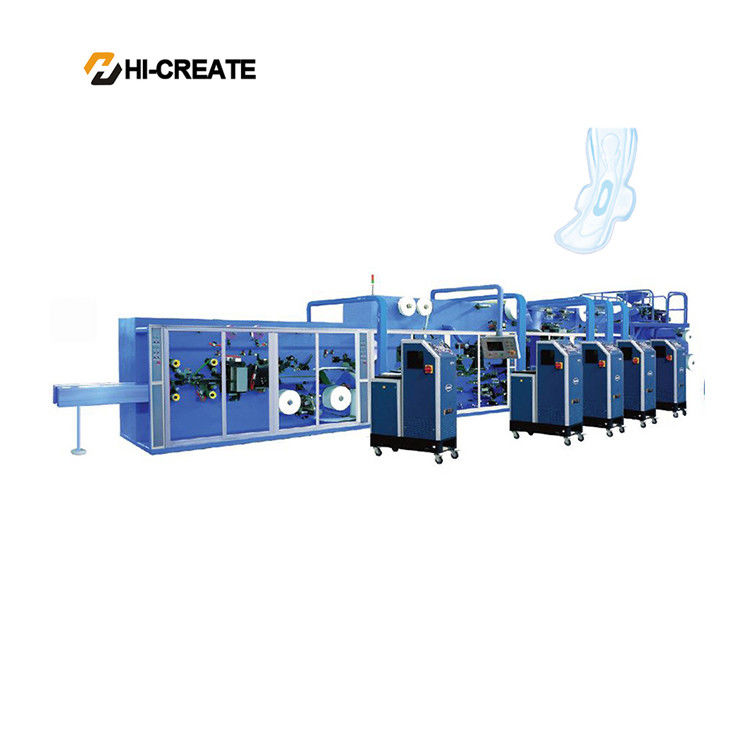 HI-CREATE Fully Servo Ladies Sanitary Napkin Machine