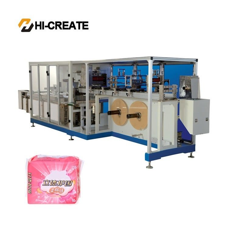60 Bags/Min 18KVA Sanitary Napkin Packing Machine