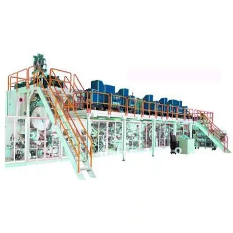 Automatic Baby Diaper Manufacturing Machine With Full Servo Auto Controlling System