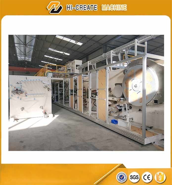 Machine production baby diapers product baby diaper production machine