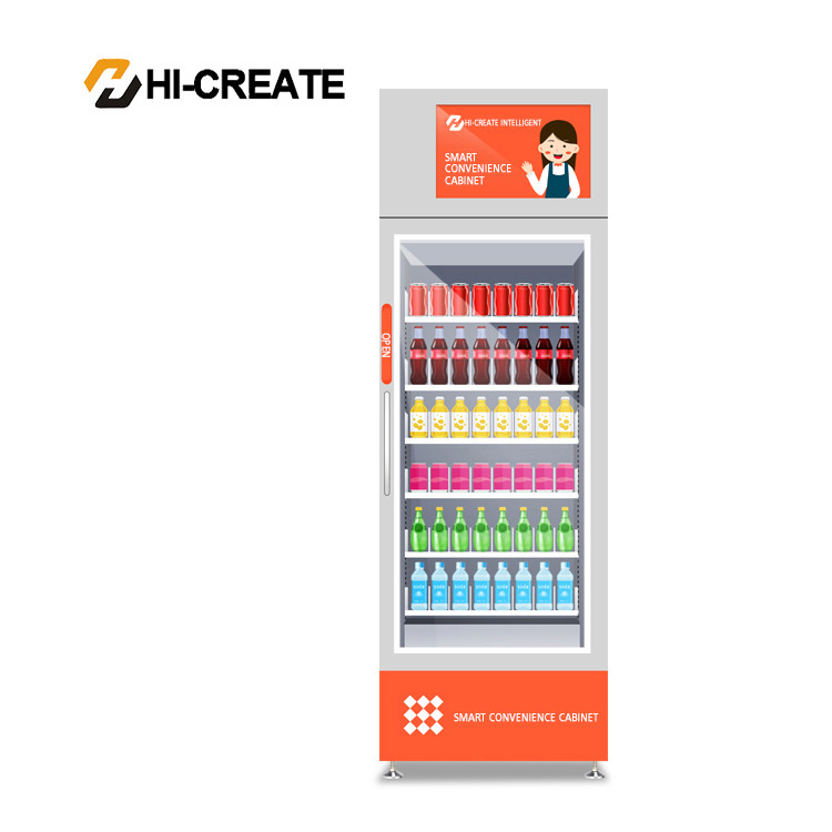 Automatic frozen food frozen ice cream vending machine instant vending machine