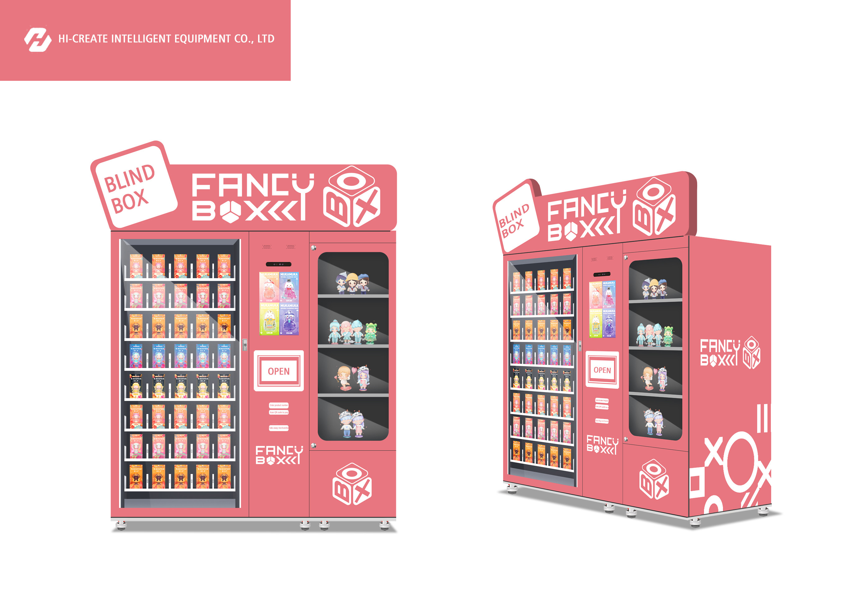 Automatic frozen food frozen ice cream vending machine instant vending machine