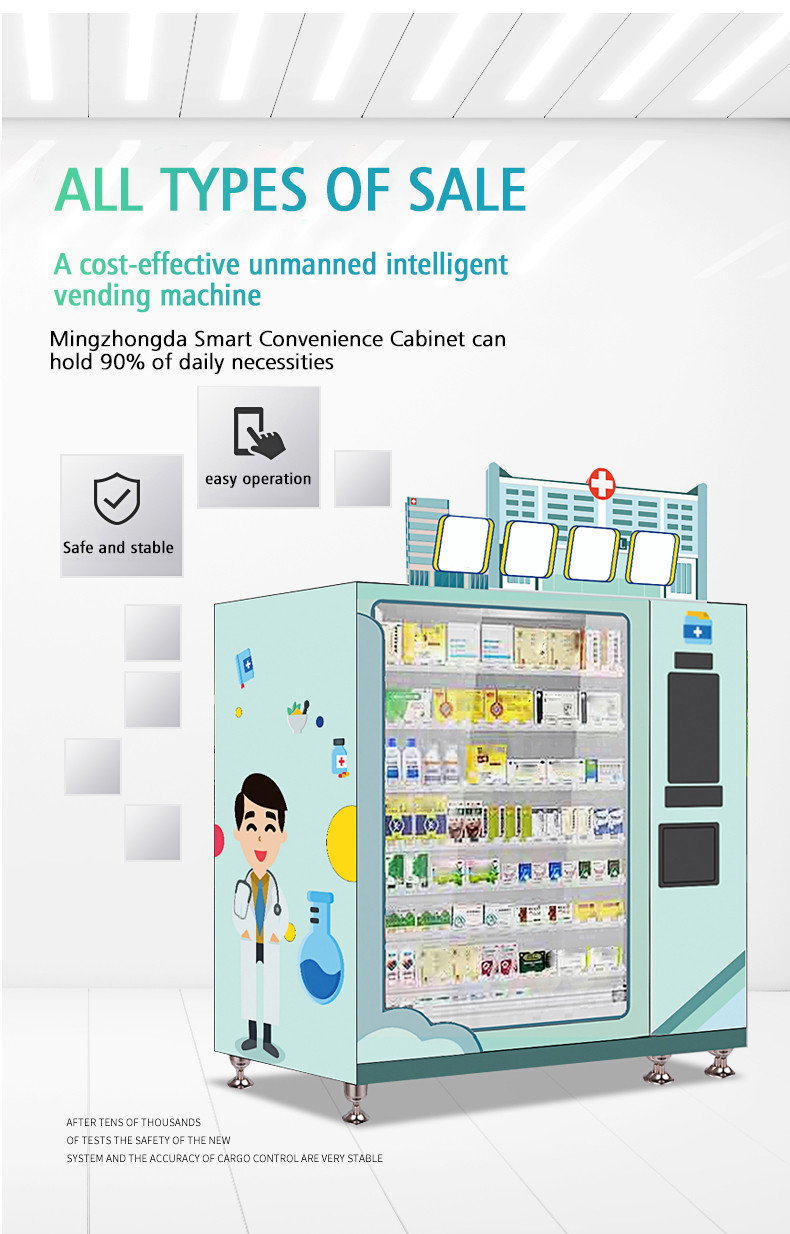 Customized snack drink combo vending machine