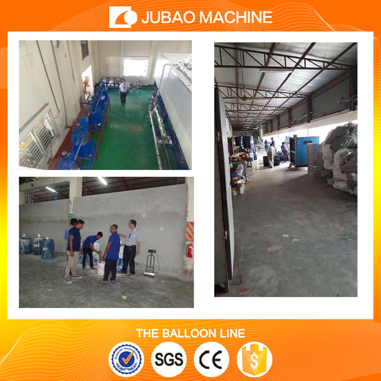 Multicolor and multi size latex balloon making machine balloon dipping line