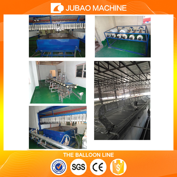 Durable, the balloon is equipped with a full set of production line