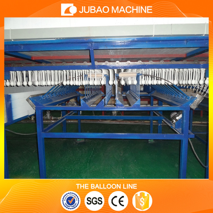 Multicolor and multi size latex balloon making machine balloon dipping line