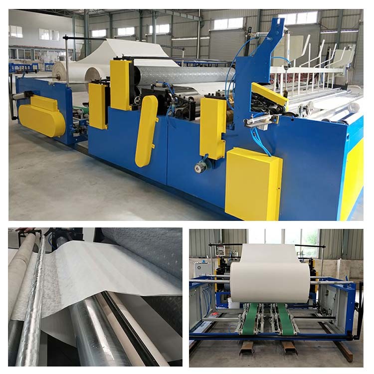 Full Auto And Semi Auto Toilet Paper Machine 60 - 100m/Min