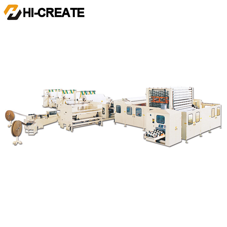 Kitchen Towel Paper Roll Tissue Converting Rewinder Machine