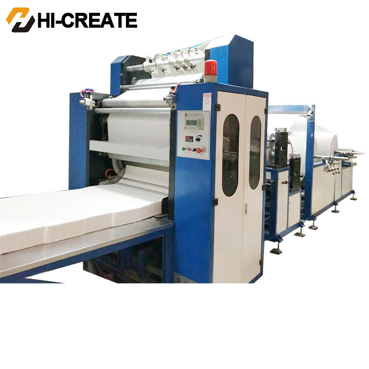 Folding Box 2.2kw 3L/N Facial Tissue Machine