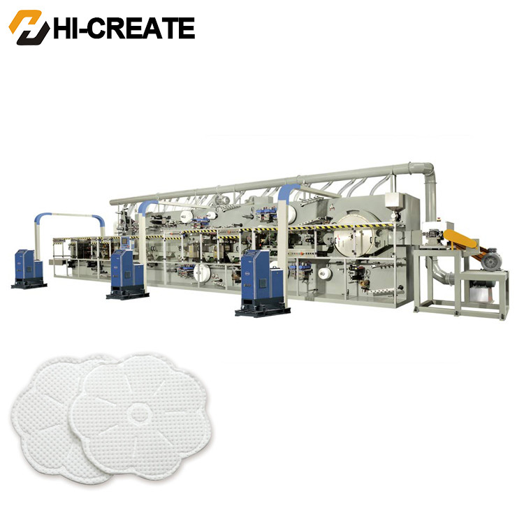 High Capacity Automated Disposable Breast Pad Machine