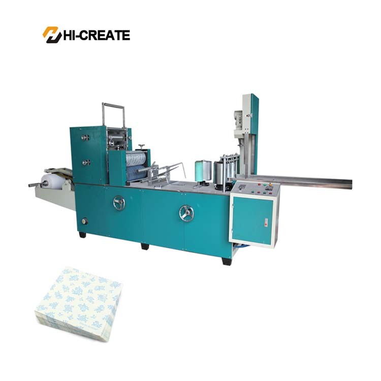 Small toilet paper making machine automatically napkin manufacturing machine price