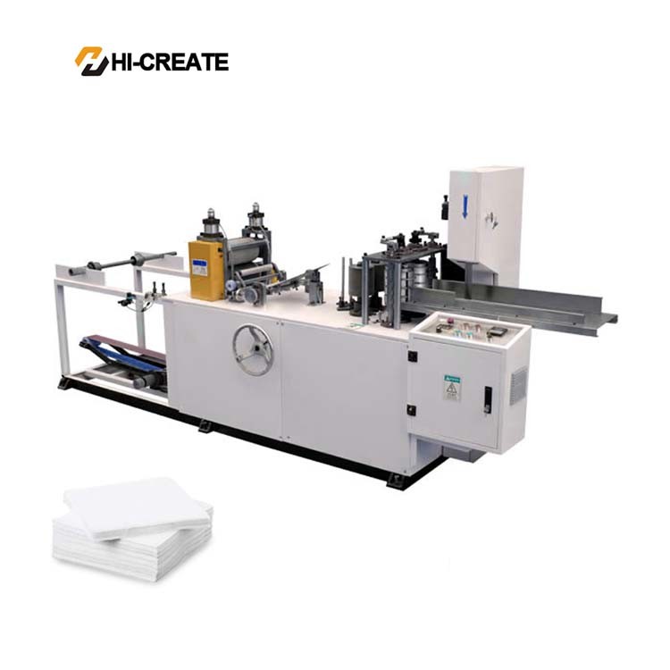 Small toilet paper making machine automatically napkin manufacturing machine price