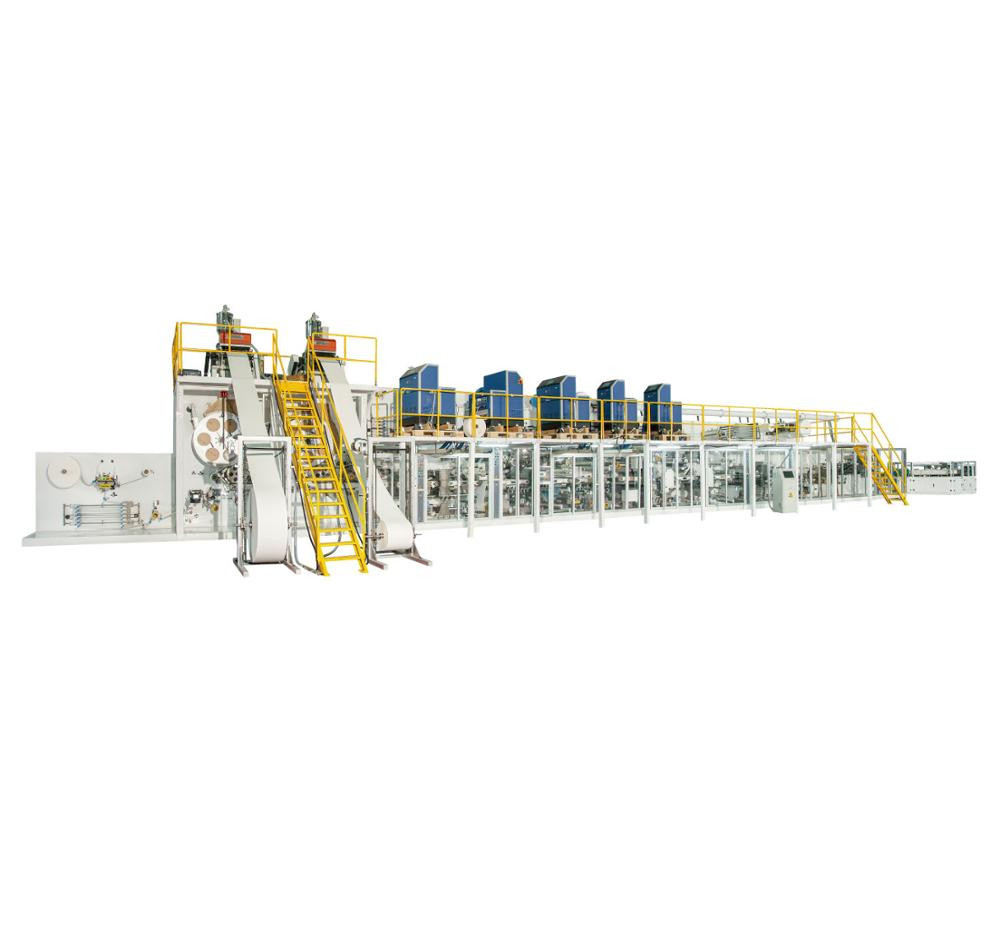 Cheap And High Quality Pads Making Price Semi Automatic Sanitary Napkin Machine For Diapers